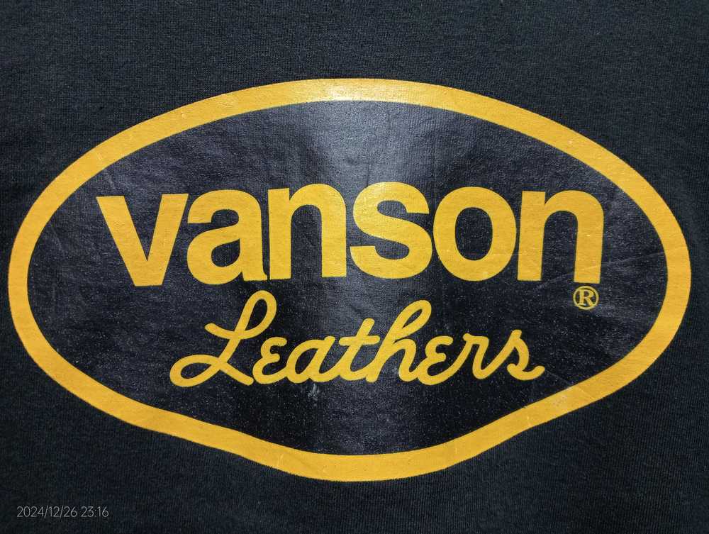 Made In Usa × Racing × Vanson Leathers Vintage Va… - image 4