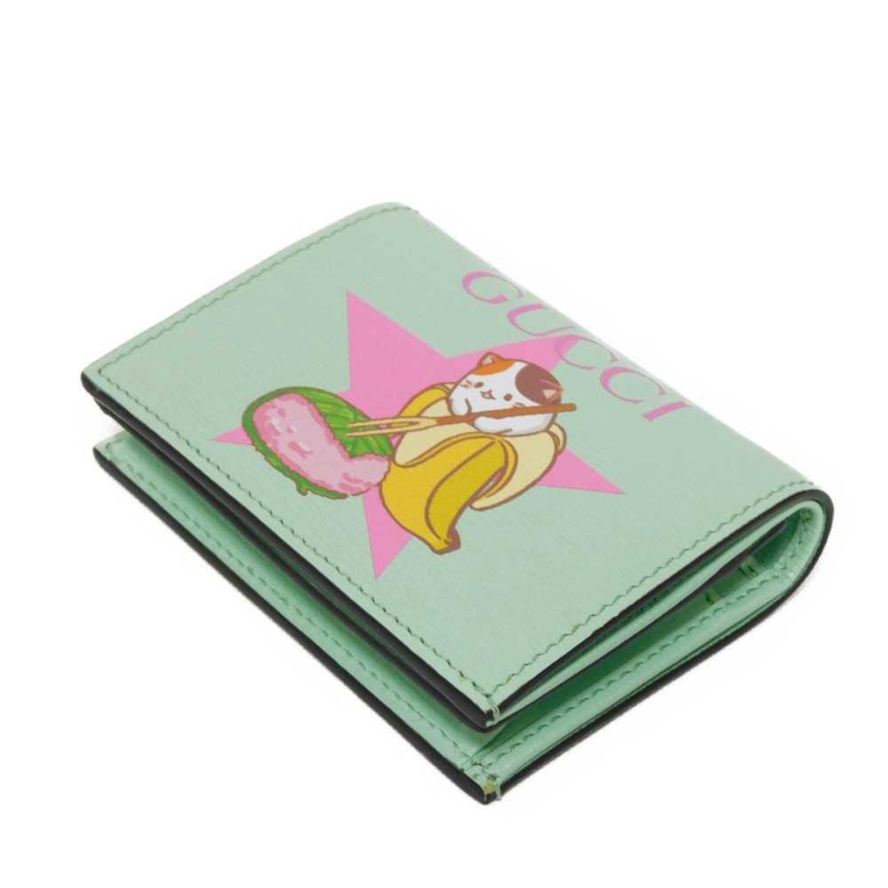 Gucci Gucci Bi-fold wallet Bananya Compact Banana… - image 4