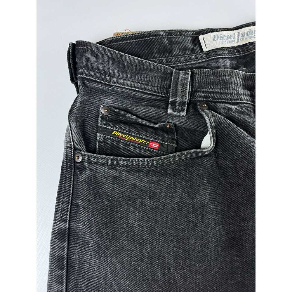 Diesel Rare Diesel Industry Black Denim Jeans Siz… - image 3