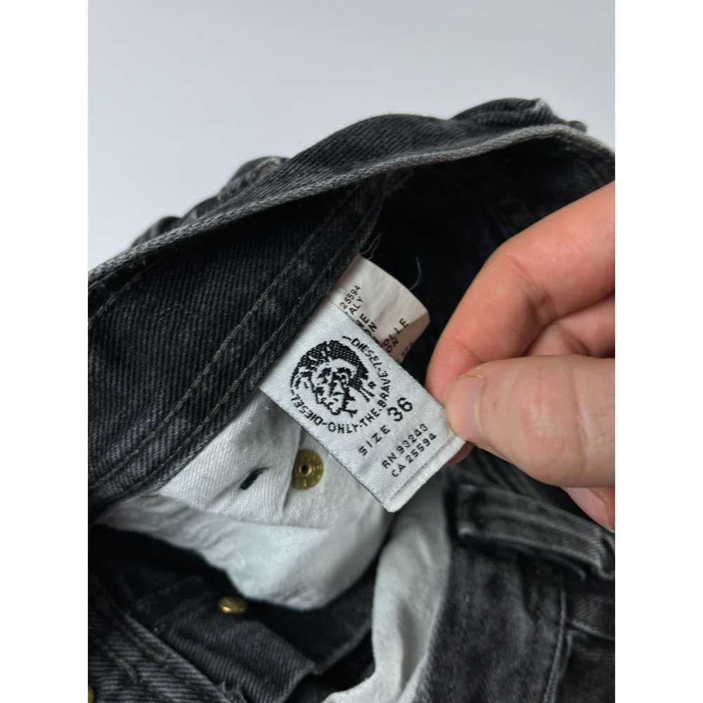 Diesel Rare Diesel Industry Black Denim Jeans Siz… - image 4