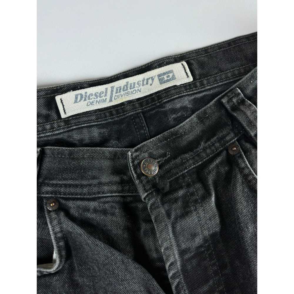 Diesel Rare Diesel Industry Black Denim Jeans Siz… - image 6