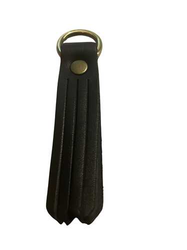 Portland Leather Tassel Keychain - image 1