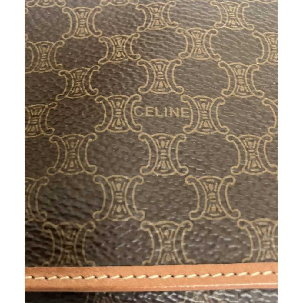 Celine Triomphe Vintage cloth wallet - image 10