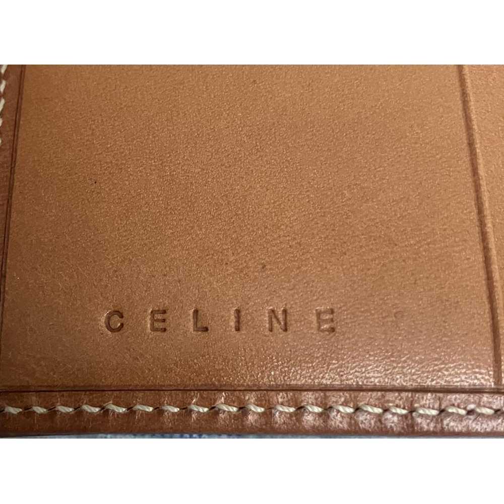 Celine Triomphe Vintage cloth wallet - image 2