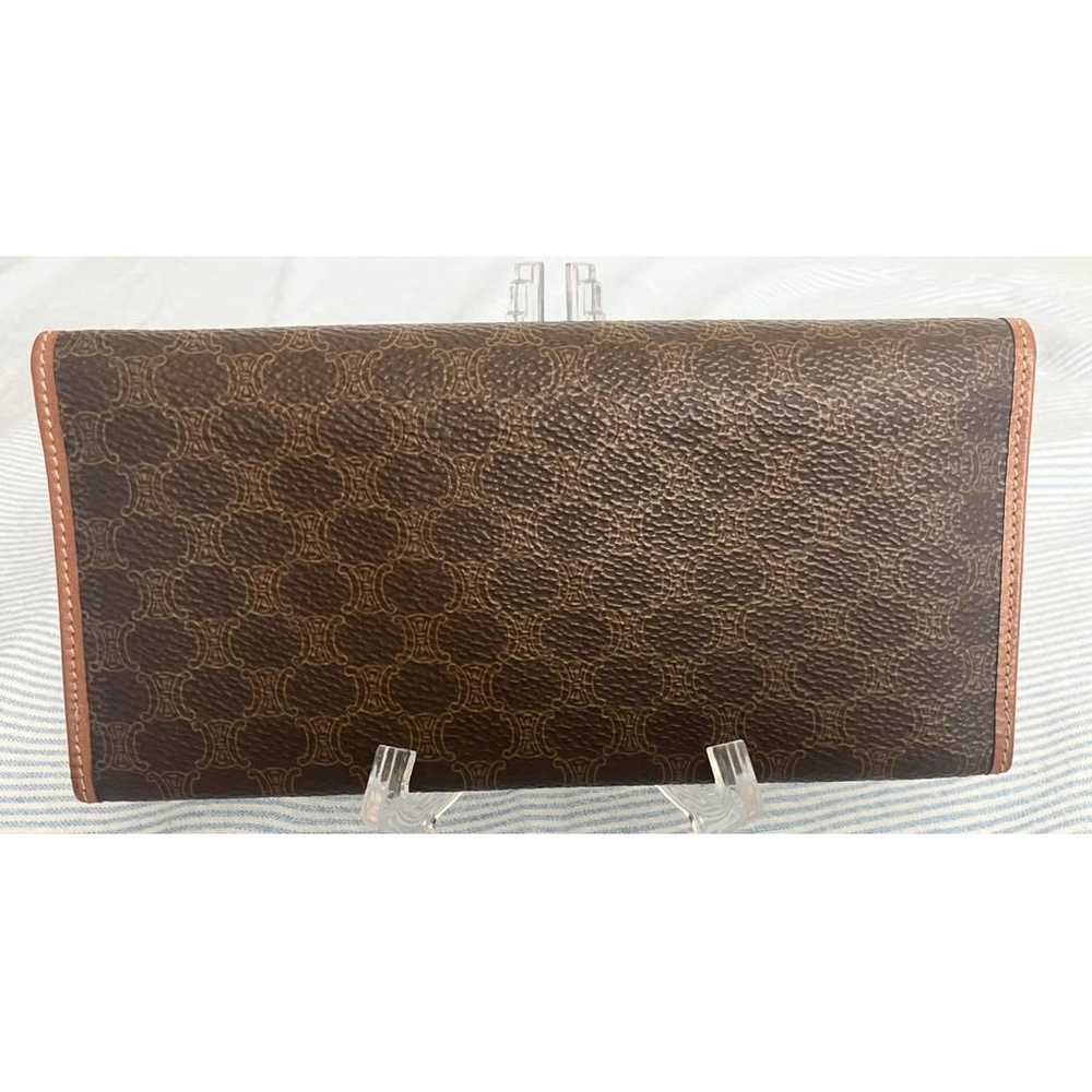 Celine Triomphe Vintage cloth wallet - image 3