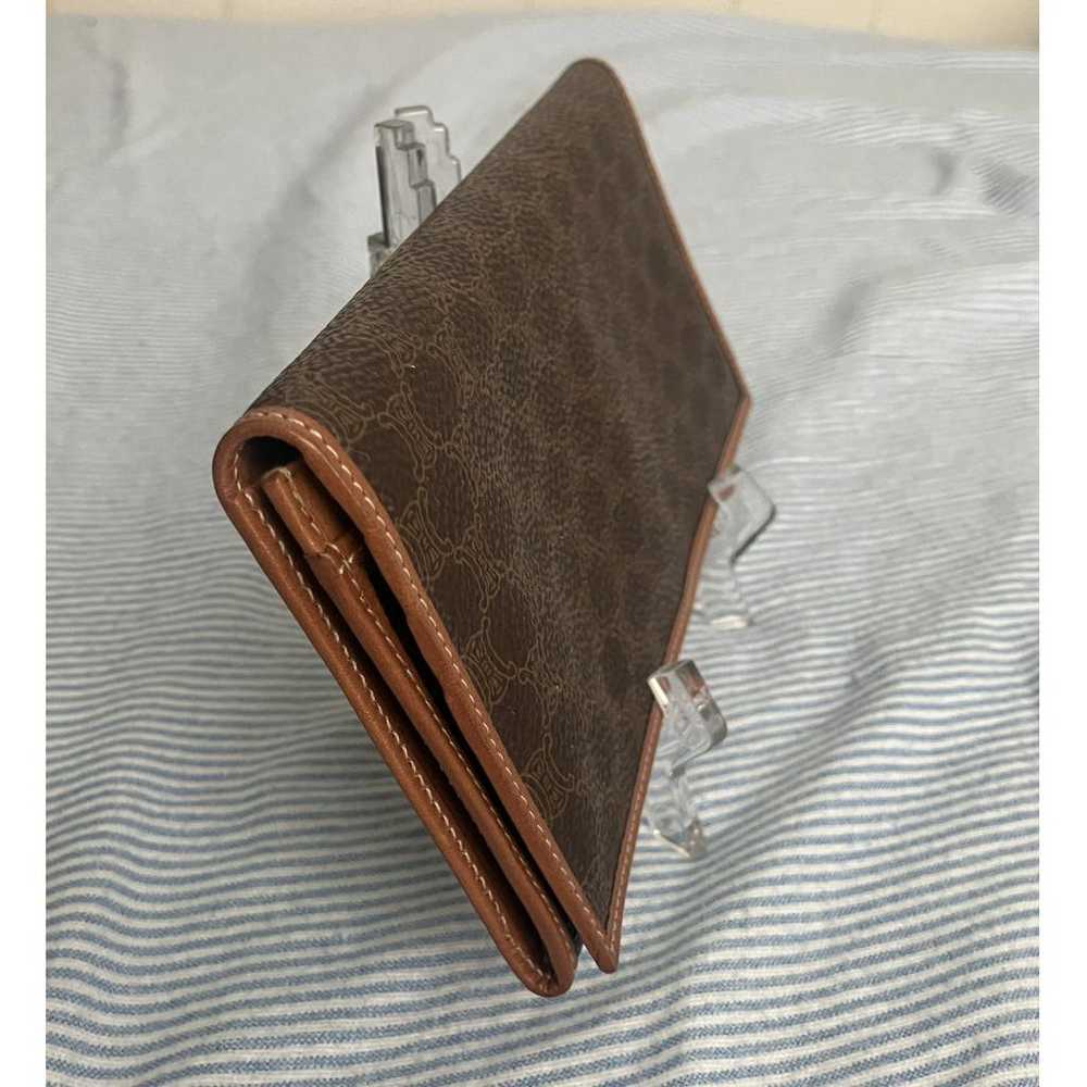 Celine Triomphe Vintage cloth wallet - image 4