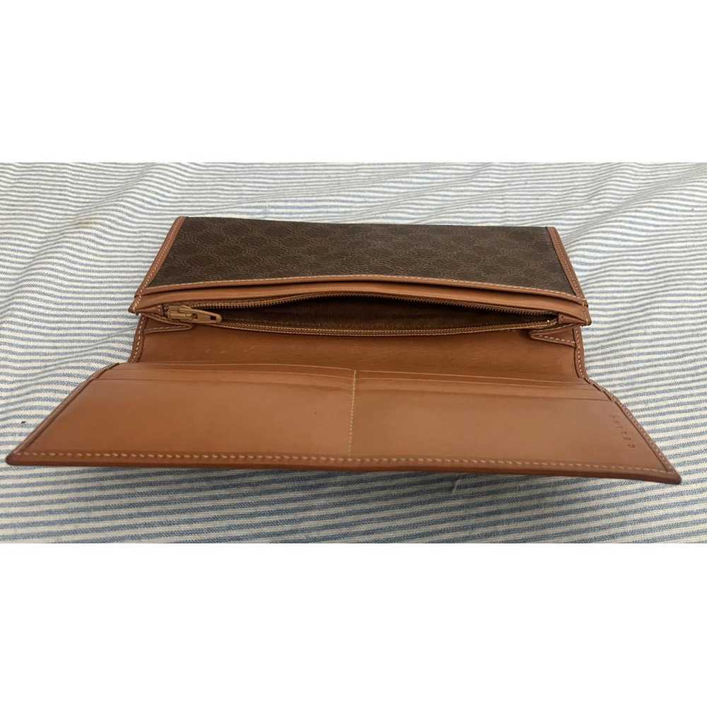 Celine Triomphe Vintage cloth wallet - image 7