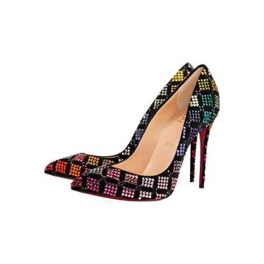 Christian Louboutin Pigalle exotic leathers heels