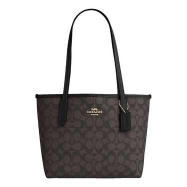 Coach Crossgrain Taxi Tote leather tote