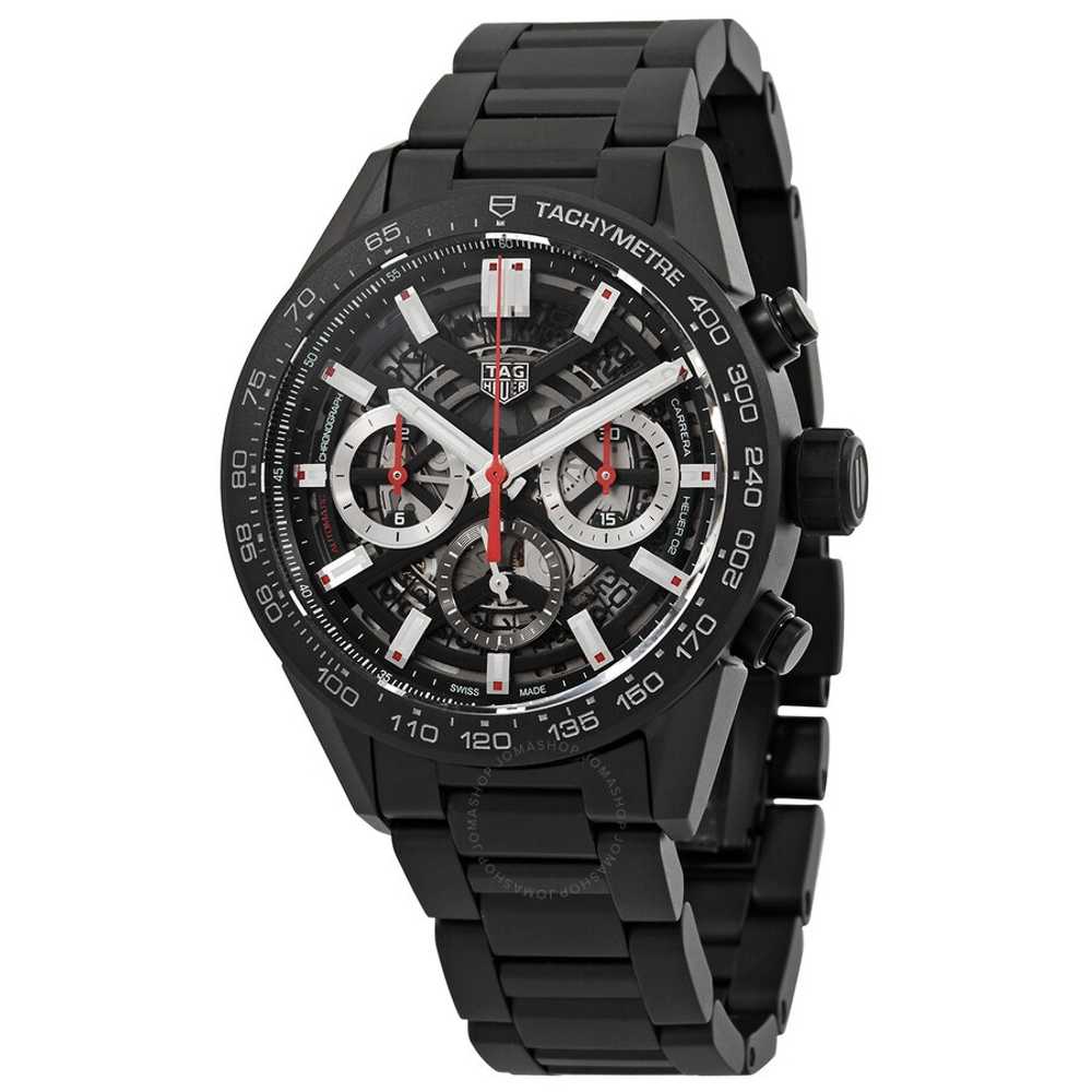 Tag Heuer Carrera Chronograph Automatic Black Dia… - image 1