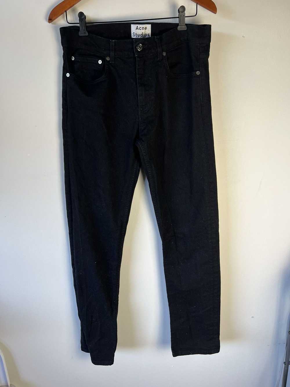 Acne Studios Acne studios ash black denim - image 1