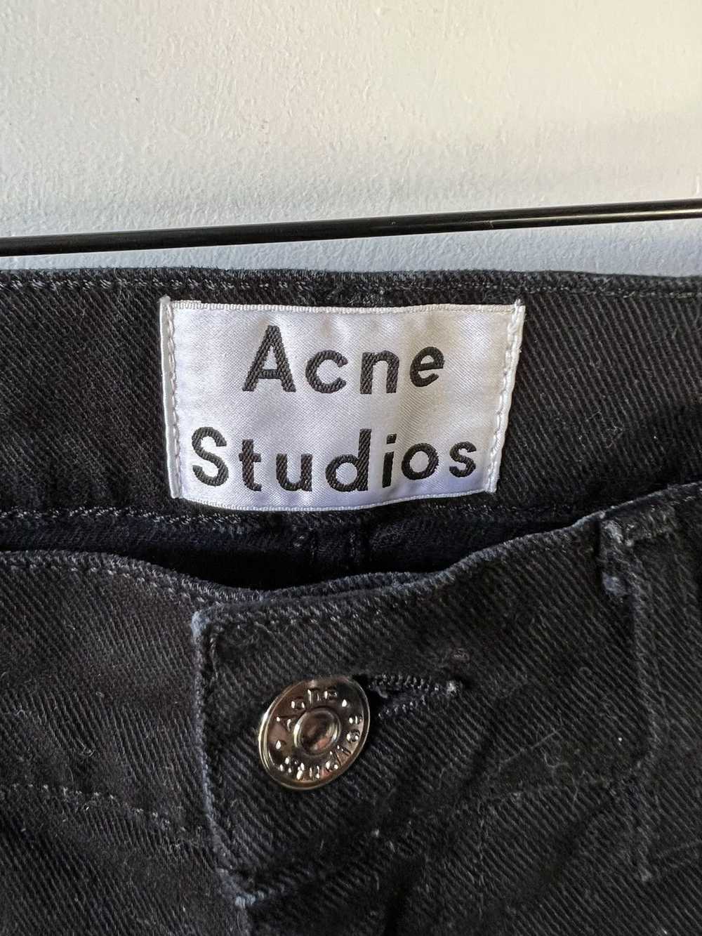 Acne Studios Acne studios ash black denim - image 3