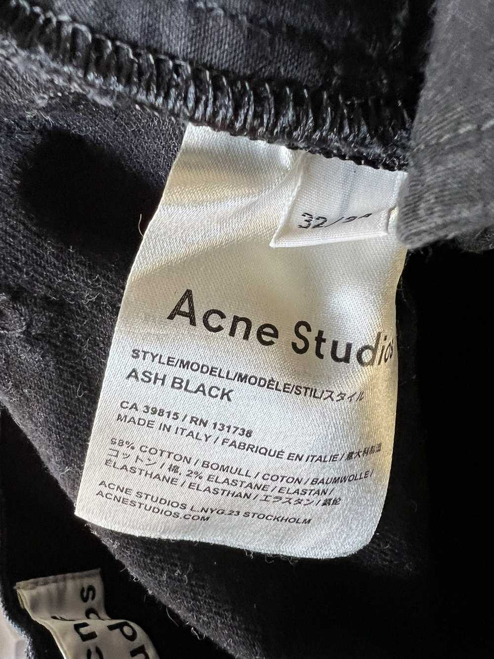 Acne Studios Acne studios ash black denim - image 4