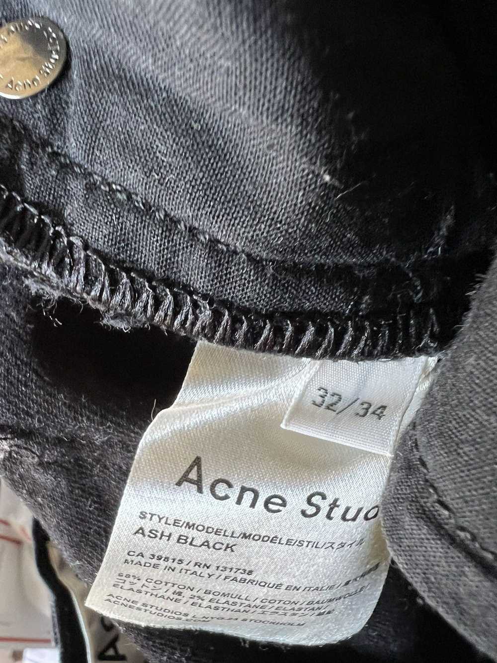 Acne Studios Acne studios ash black denim - image 5