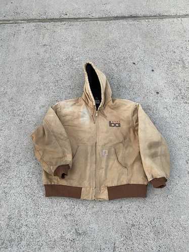 ジャケット・アウター carhartt active parka brown vintage Carhartt Active Jacket (Size XXL) – VintageFolk