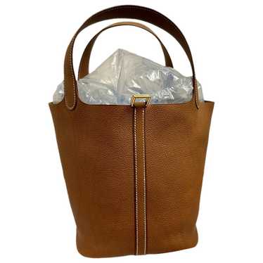 Hermès Picotin leather tote