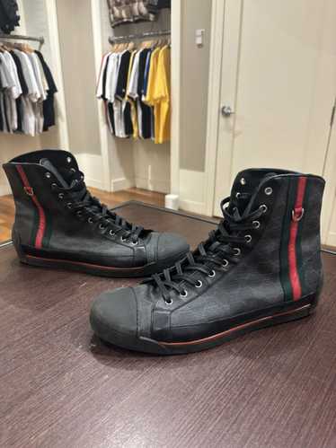 Gucci Gucci Signature GG High ‘Black Canvas’