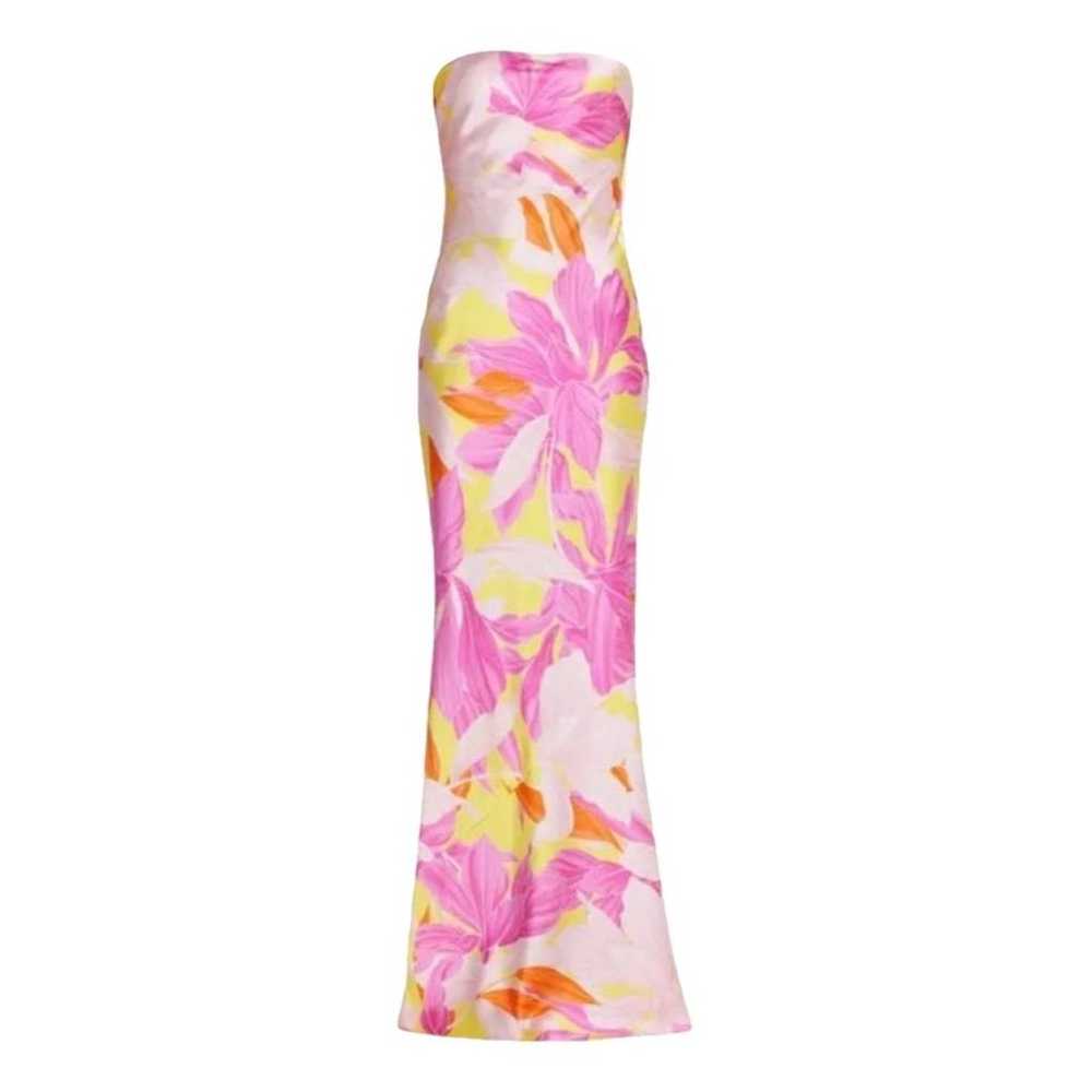 Retrofête Silk maxi dress - image 1