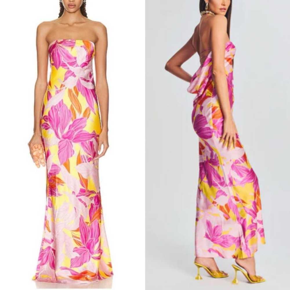 Retrofête Silk maxi dress - image 3