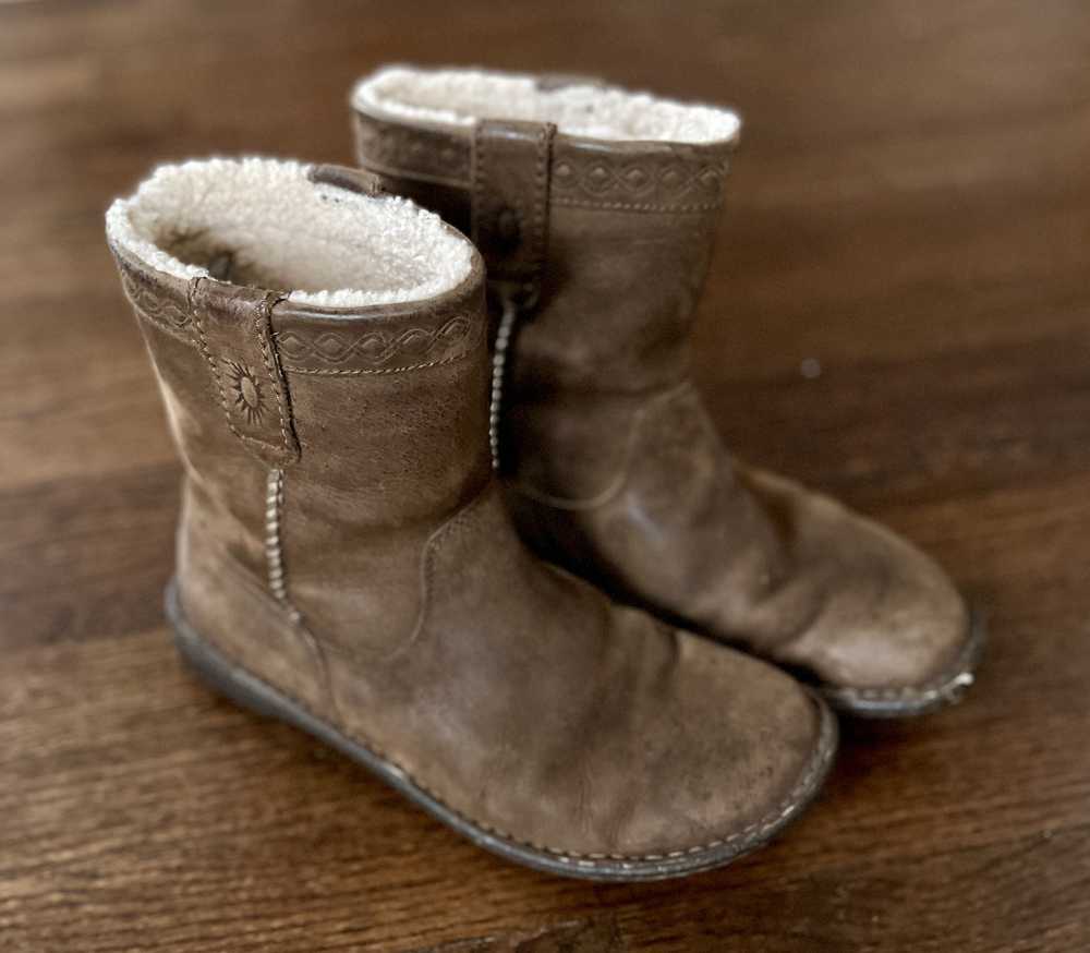 Ugg Suede Shearling Boots - image 2