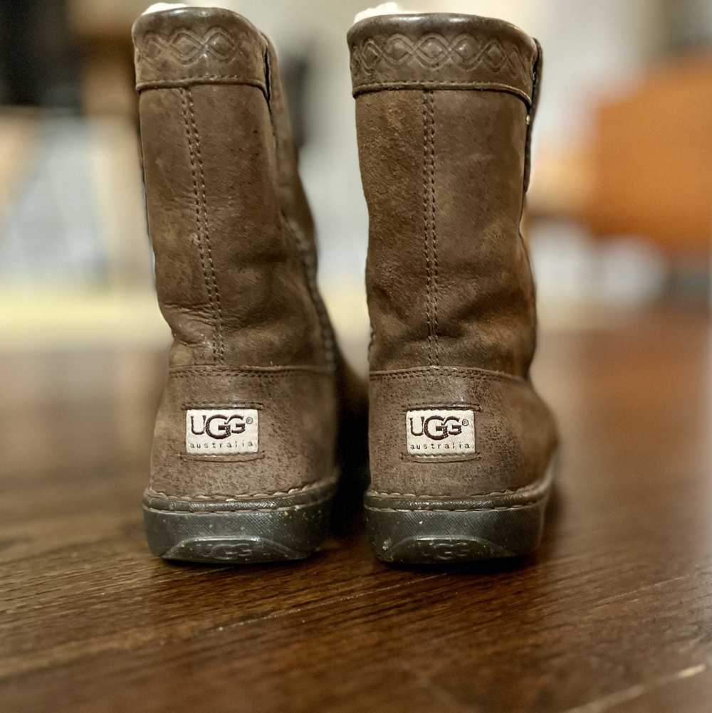 Ugg Suede Shearling Boots - image 6