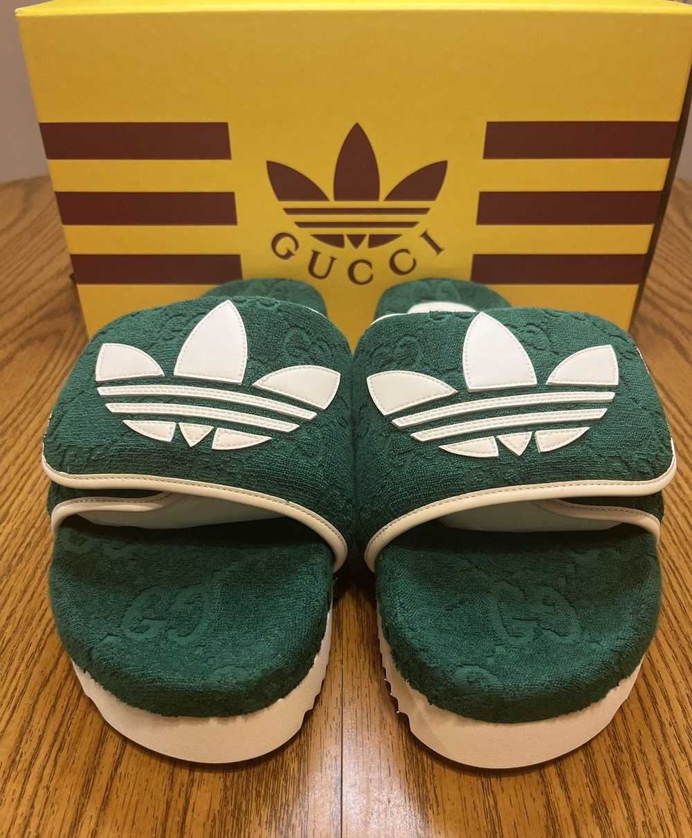 Adidas × Gucci Gucci X Adidas GG Platform Sandal … - image 2