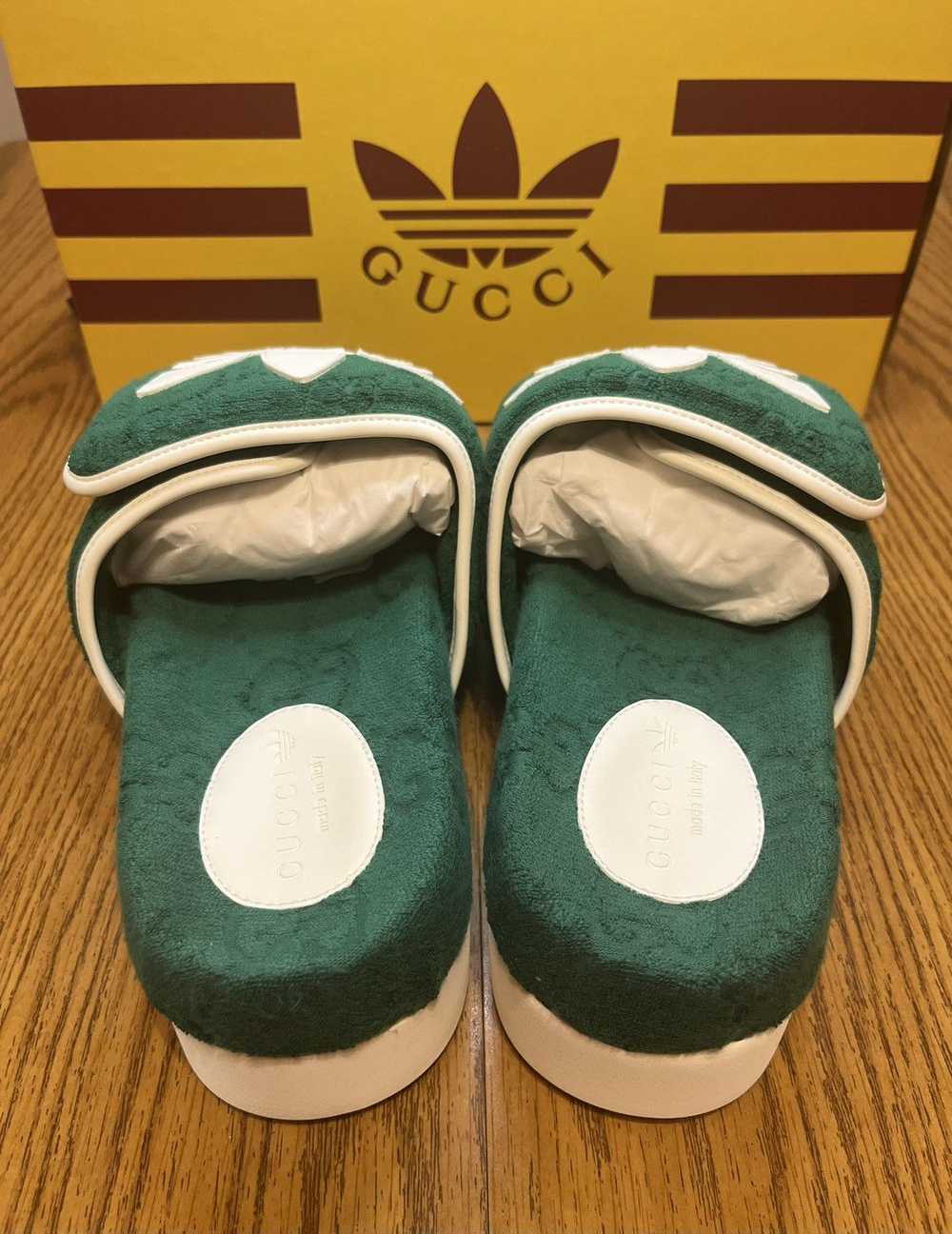 Adidas × Gucci Gucci X Adidas GG Platform Sandal … - image 3