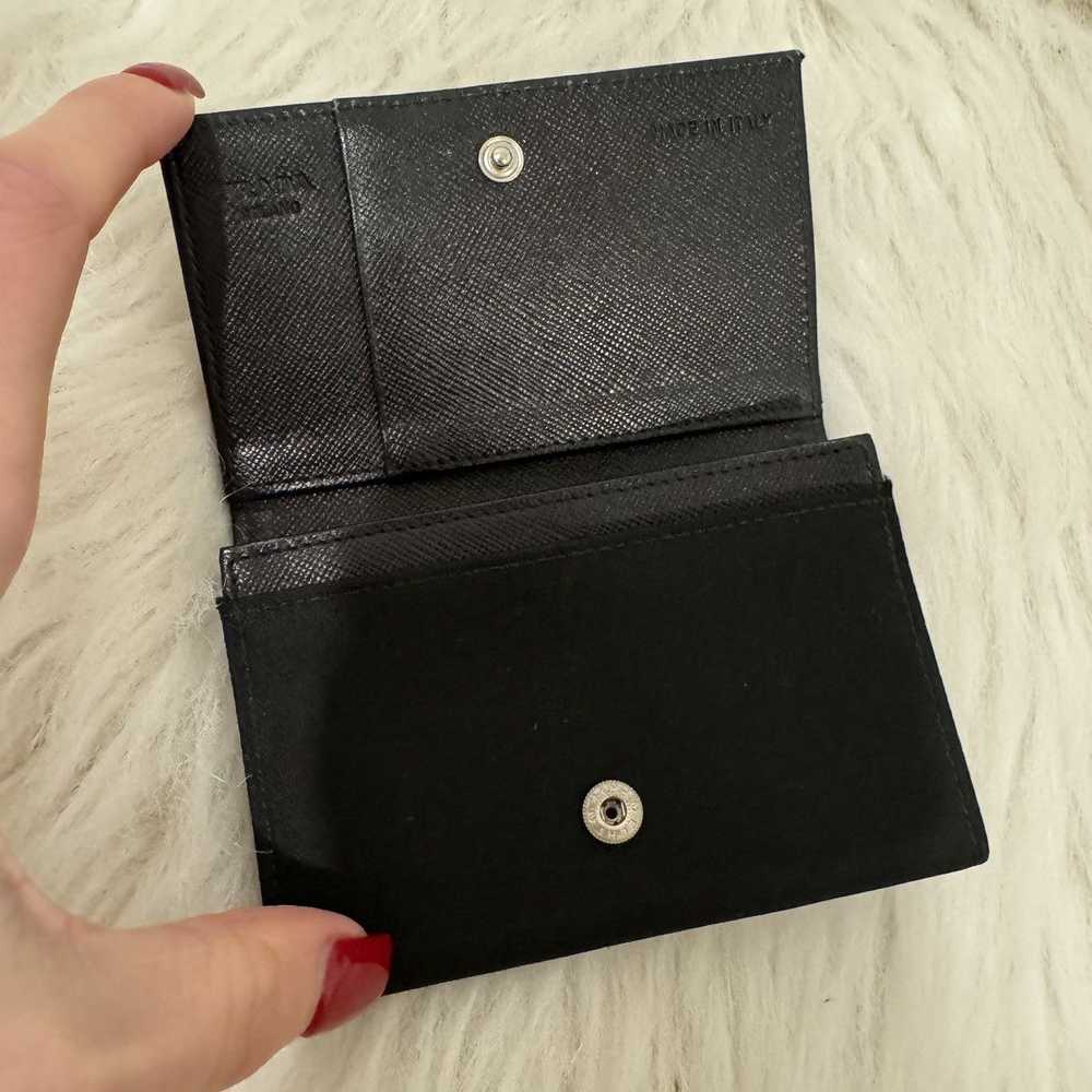 Prada Authentic black Italian nylon prada card ho… - image 4