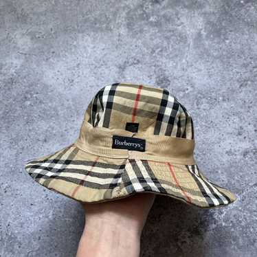 Designer × Luxury Vintage Burberry Nova Check Rev… - image 1