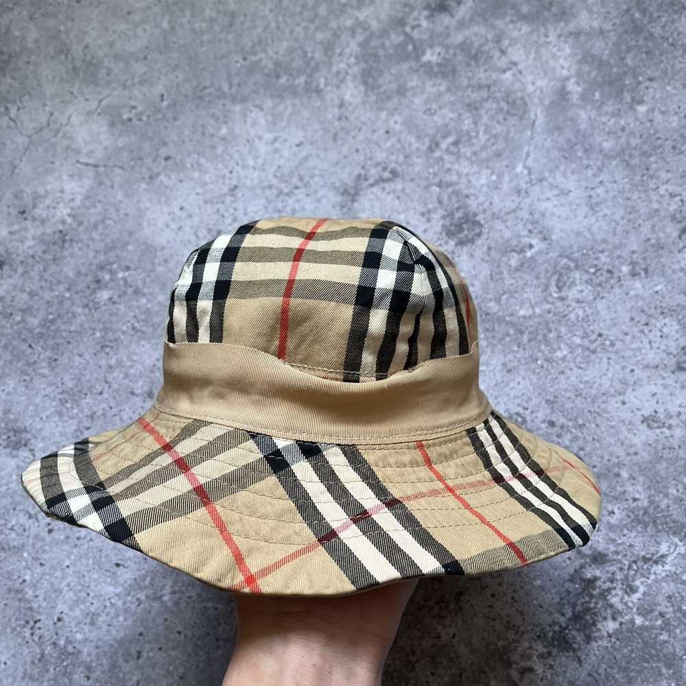 Designer × Luxury Vintage Burberry Nova Check Rev… - image 3