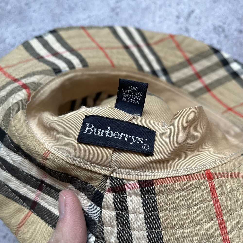 Designer × Luxury Vintage Burberry Nova Check Rev… - image 9