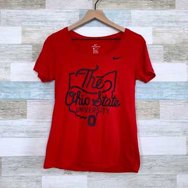 Nike Nike The Ohio State University Tee Red Buckey