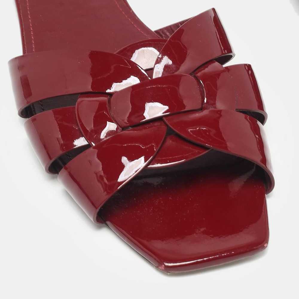 Saint Laurent Patent leather sandal - image 6