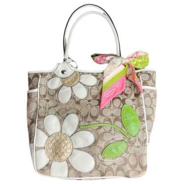 Coach Crossgrain Taxi Tote leather tote