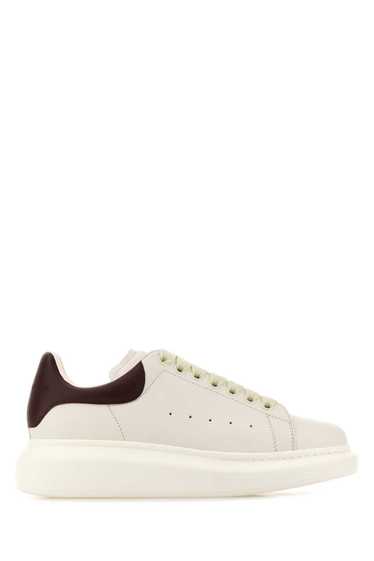 Alexander McQueen White Leather Sneakers With Cho… - image 1