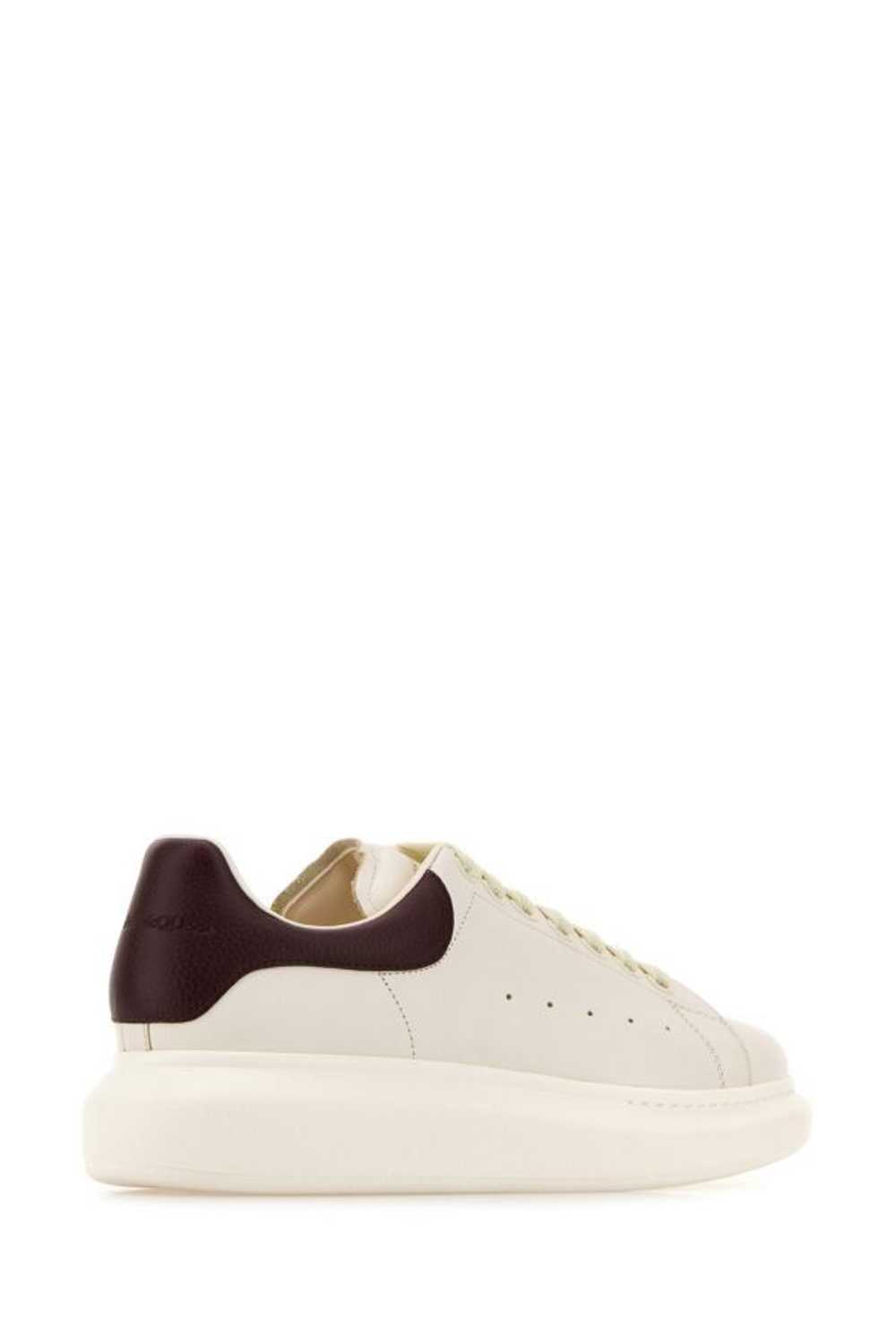 Alexander McQueen White Leather Sneakers With Cho… - image 5