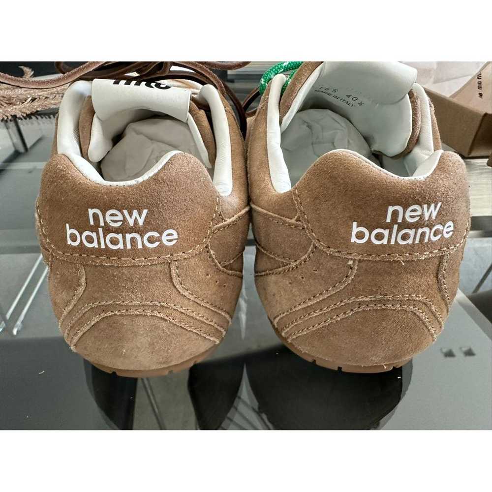 New Balance x Miu Miu Leather trainers - image 4