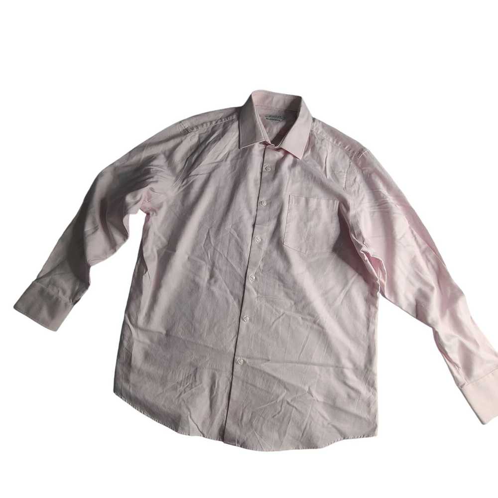 Haggar Haggar Slim Fit Light Pink Button Down Shi… - image 2