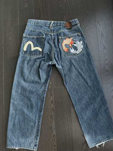 Evisu Evisu Koi Fish Denim RARE