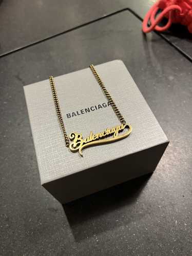 Balenciaga Balenciaga script cursive spell out ne… - image 1