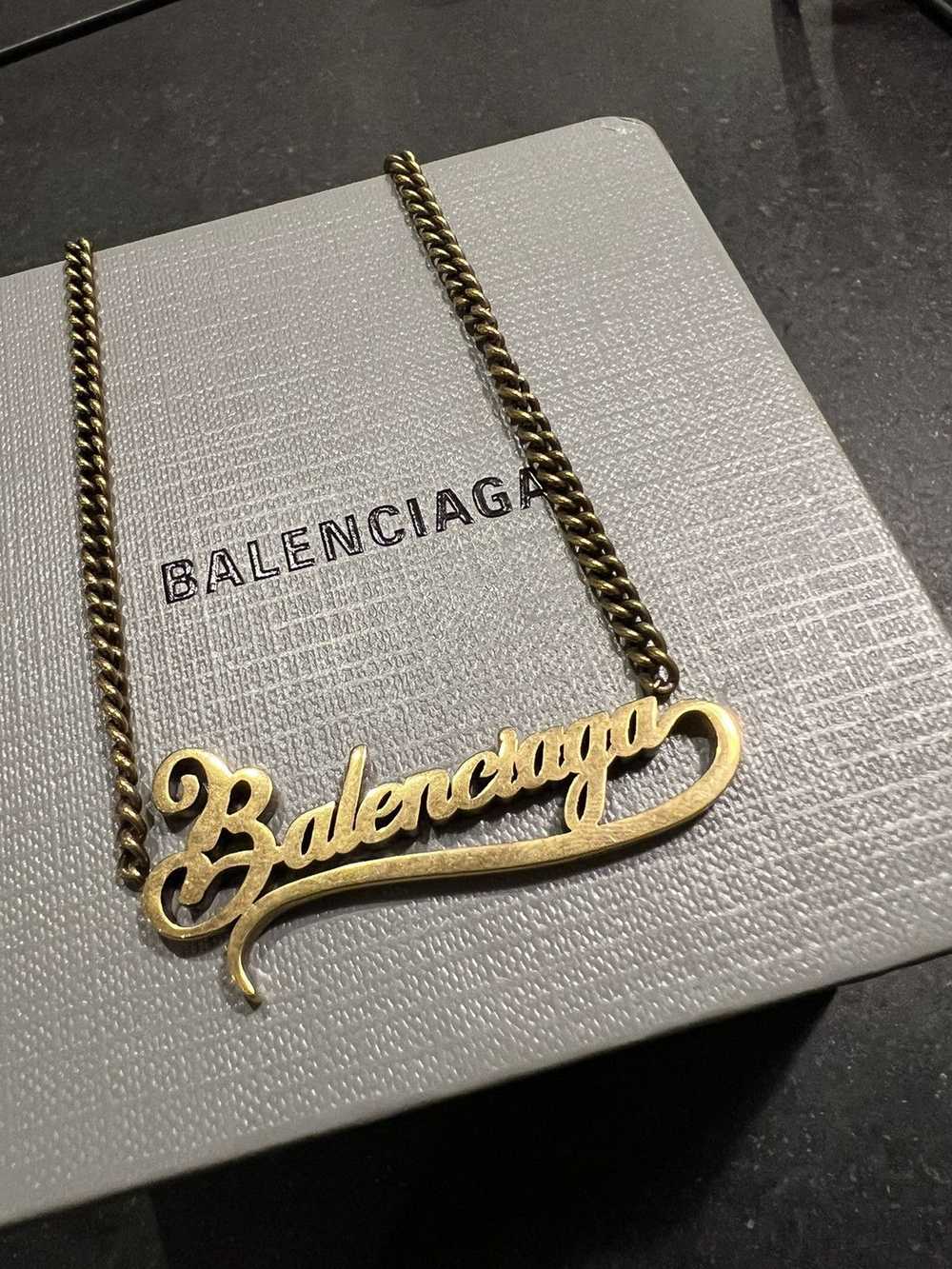 Balenciaga Balenciaga script cursive spell out ne… - image 2