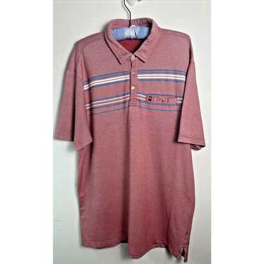 Travis Mathew Travis Mathew Men's XL Red Polo Shir