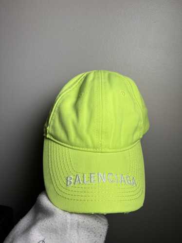 Balenciaga Balenciaga Lime Green Hat