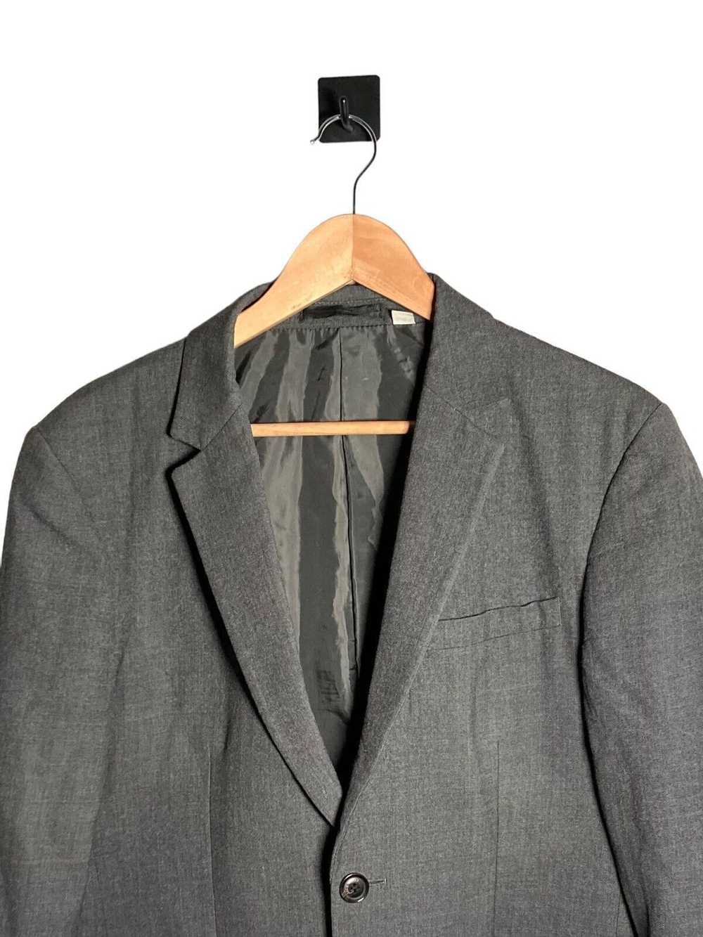 Jack Wills Blazer Mens Size L Grey Long Sleeve Su… - image 5