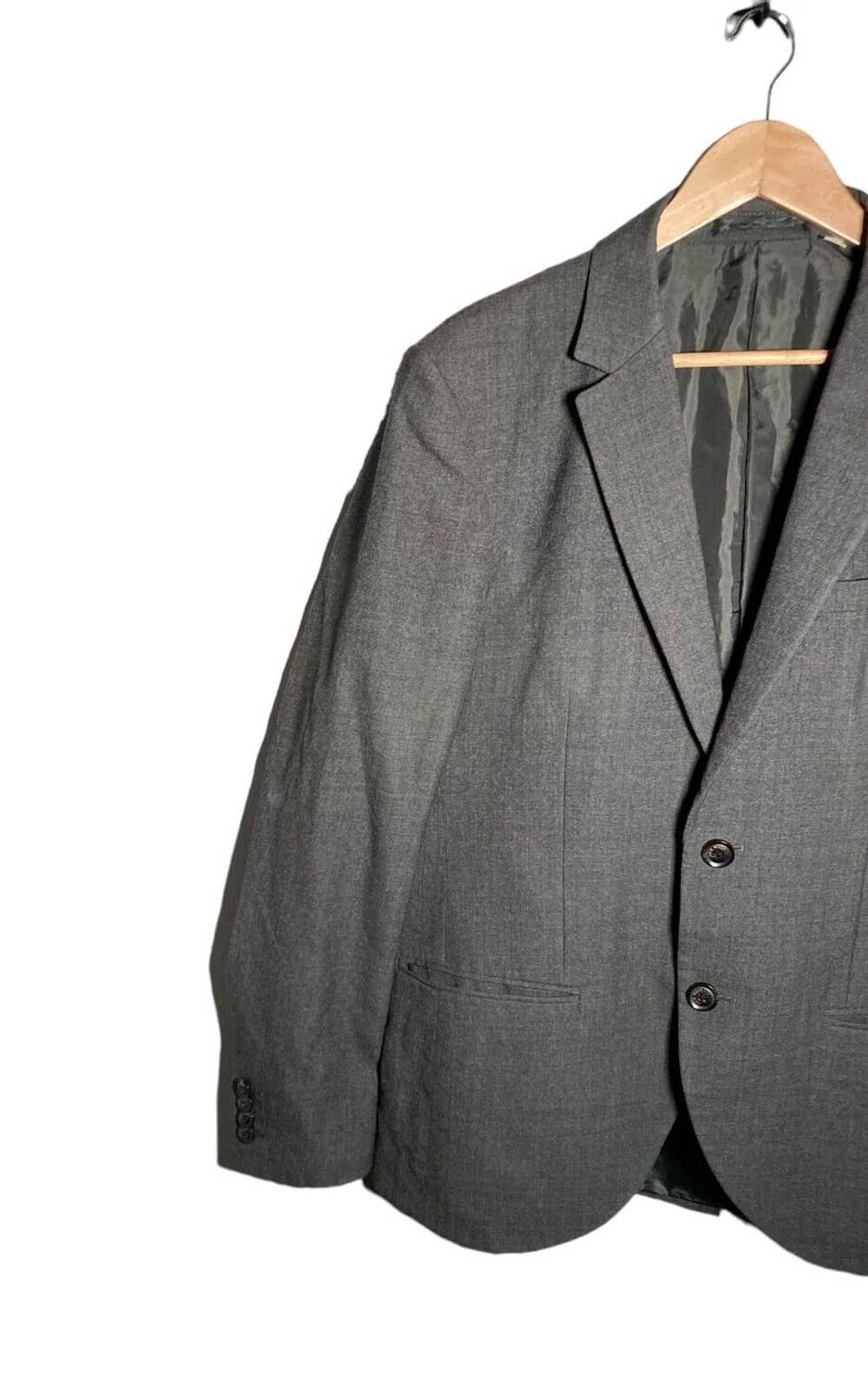 Jack Wills Blazer Mens Size L Grey Long Sleeve Su… - image 9