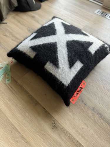 Off-White OFF-WHITE LARGE Mohair Pillow 24x24