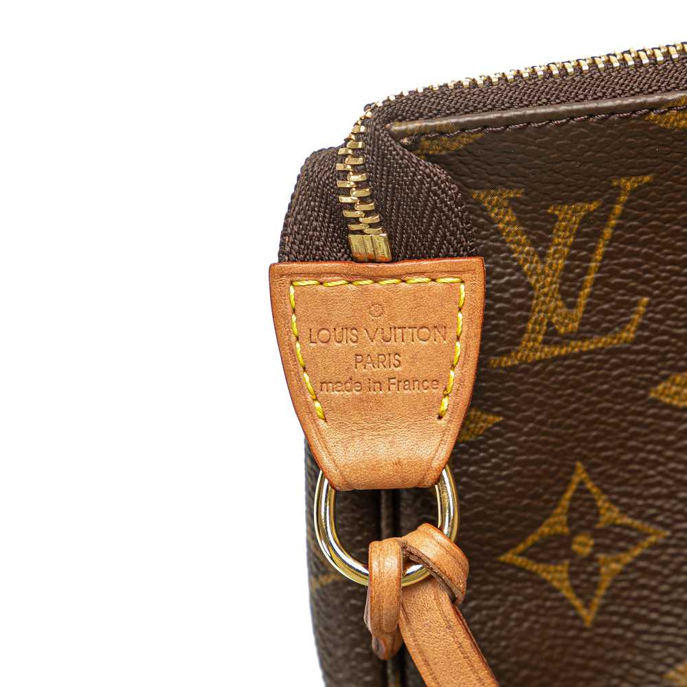 Brown Louis Vuitton Monogram Pochette Accessoires… - image 5