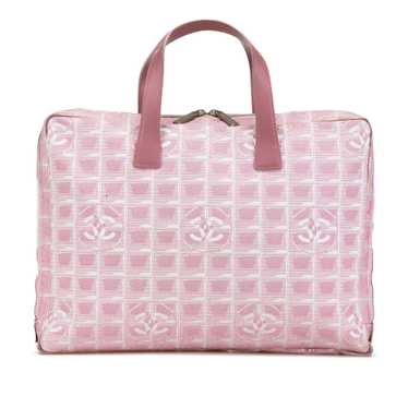 Pink Chanel New Travel Line Business Bag