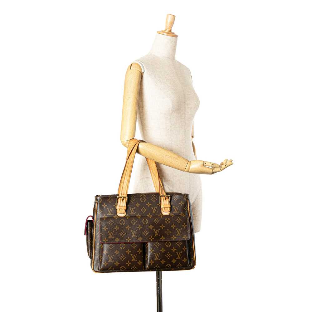 Brown Louis Vuitton Monogram Multipli-Cite Tote B… - image 7