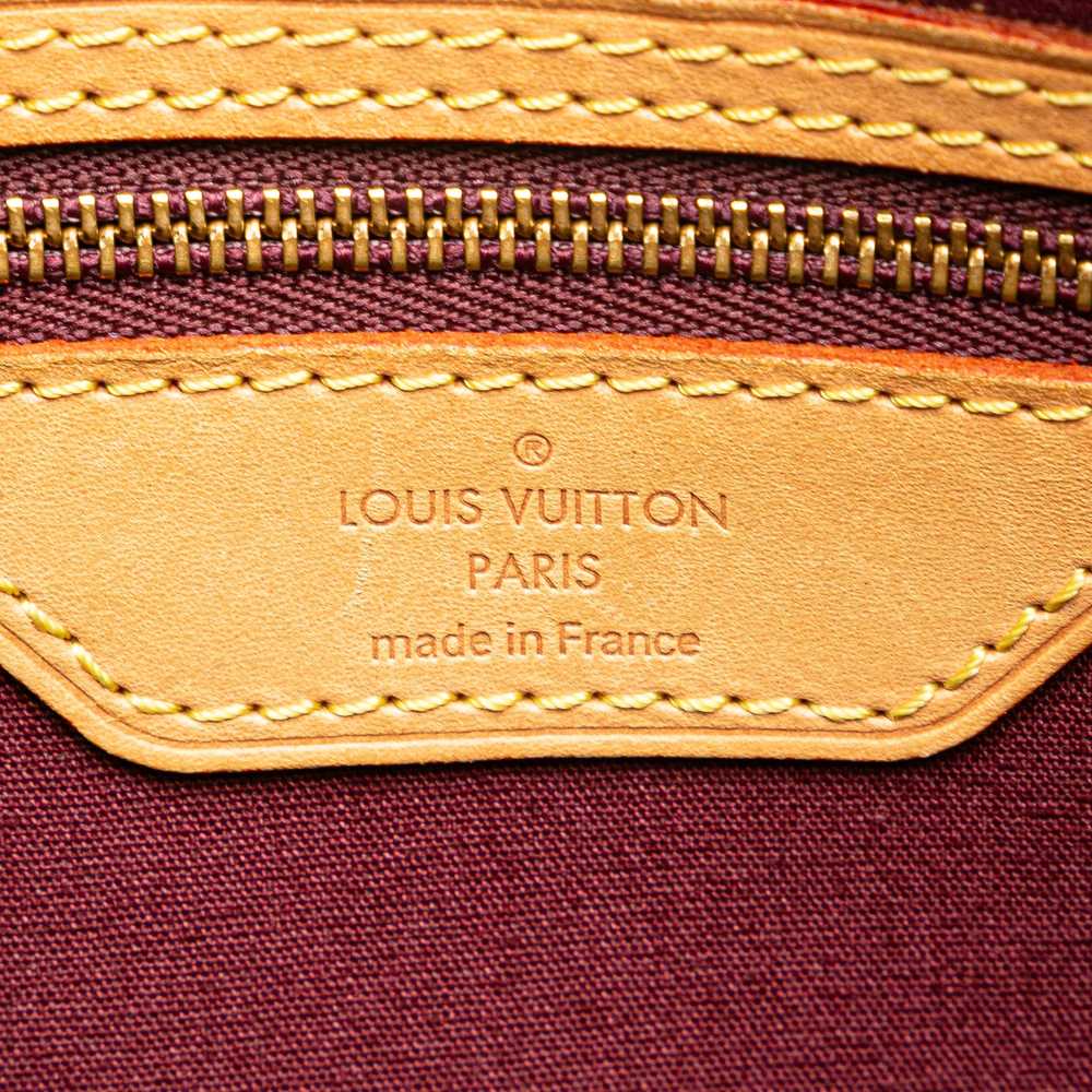 Red Louis Vuitton Monogram Vernis Brea MM Satchel - image 5